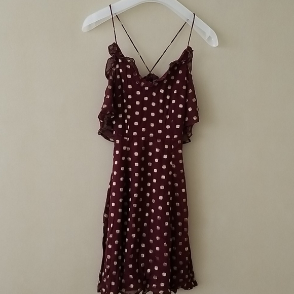 Topshop Dresses & Skirts - Topshop Burgundy Dress